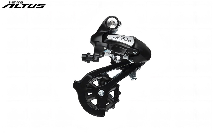 Переключатель задний SHIMANO ALTUS, RD-M310-L, 7/8 ск., крепление (на болт) под петух (черный, ARDM310DL)