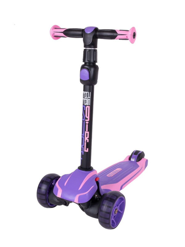 Самокат Tech Team Surf girl розовый-фиолетовый (1/4, NN012392)