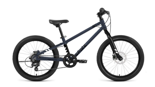 Велосипед FORWARD SPIKE CX 20 (20" рост. 10") 2026, тёмный серо-голубой, SPRT26F0070
