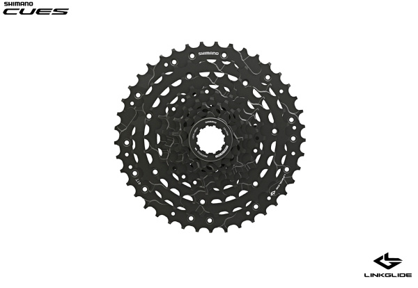 Кассета, SHIMANO 9 ск. CS-LG300, CUES, LINKGLIDE, 11-41T (ACSLG3009141)