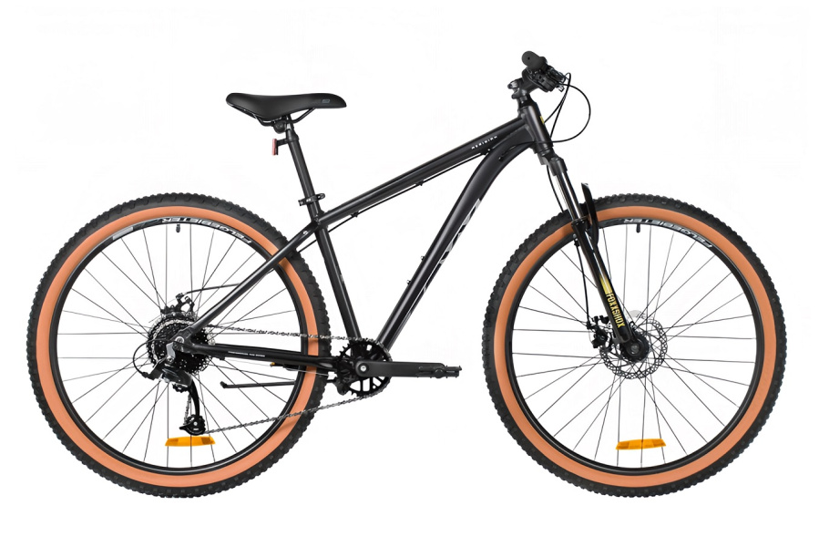 Велосипед FOXX 26" MERIDIAN черный, алюминий, размер 14 (26AHD.MERIDIAN.14BK56)