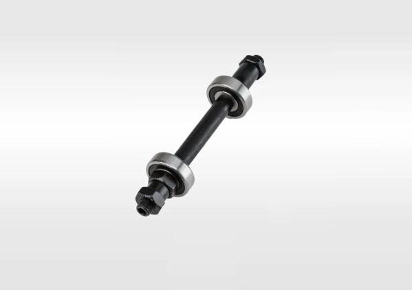 Ось задней втулки 3/8"x145 мм на промподшипниках (6000-2RS) под эксцентрик, в сборе (УТ00021731)