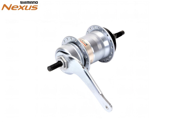 Втулка задняя SHIMANO NEXUS, 3 ск., планетарная, SG-3C41, 36 отв., 120 мм, 3/8" (гайка), 168 мм, ножной тормоз (ASG3C41A2068)