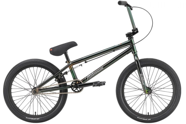 Велосипед TECH TEAM MILLENNIUM (BMX 20", 1 ск.) (темно-зеленый, NN009302)
