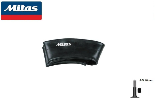 Камера 24x1,75/2,45 бутил, авто ниппель A/V-40 мм, Classic, MITAS, (п/э) OEM (510340150153)