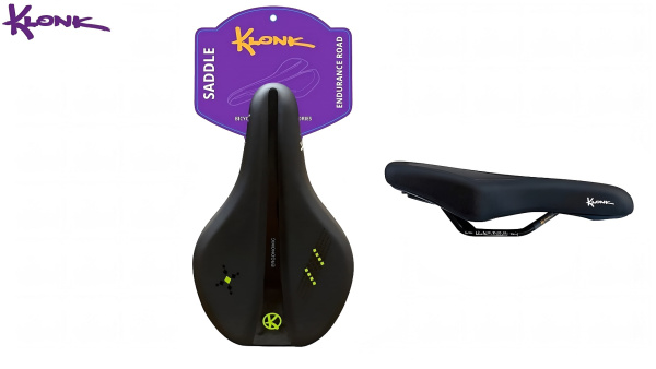 Седло KLONK, Kids/Junior, 212x134 мм, Ergonomic, KLK-18010, Black