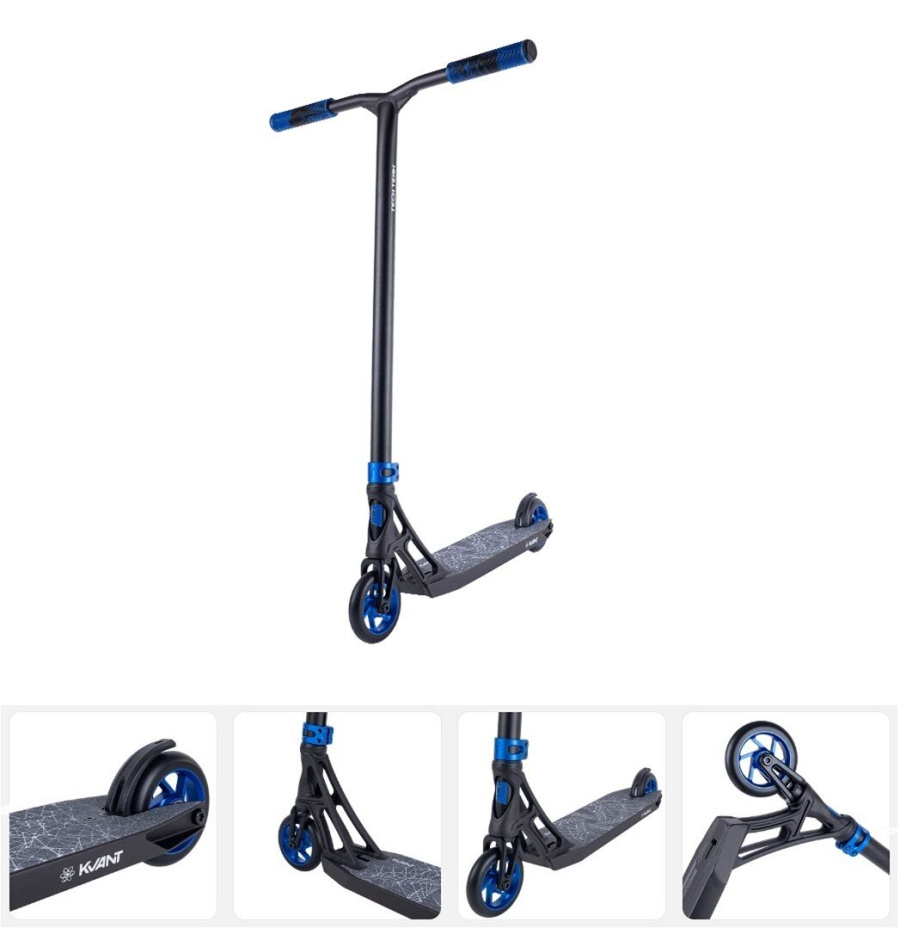 Самокат трюковый Tech Team KVANT blue (1/4, NN011038)