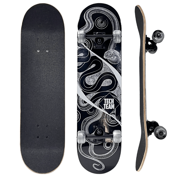 Скейтборд Tech Team Bad Boy 31x8", черный, NN014141
