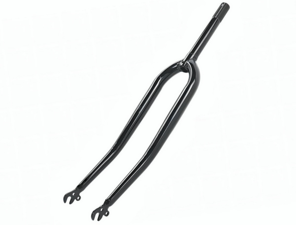 Вилка 28", жесткая, шток 1"(25,4), резьбовая, длина резьбы 55 мм, FOXX, Black, 28SHM (УТ00033650)