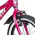 NOVATRACK 16" KATRINA алюм., V-brake, полная защита цепи, фуксия/фиолетовый
