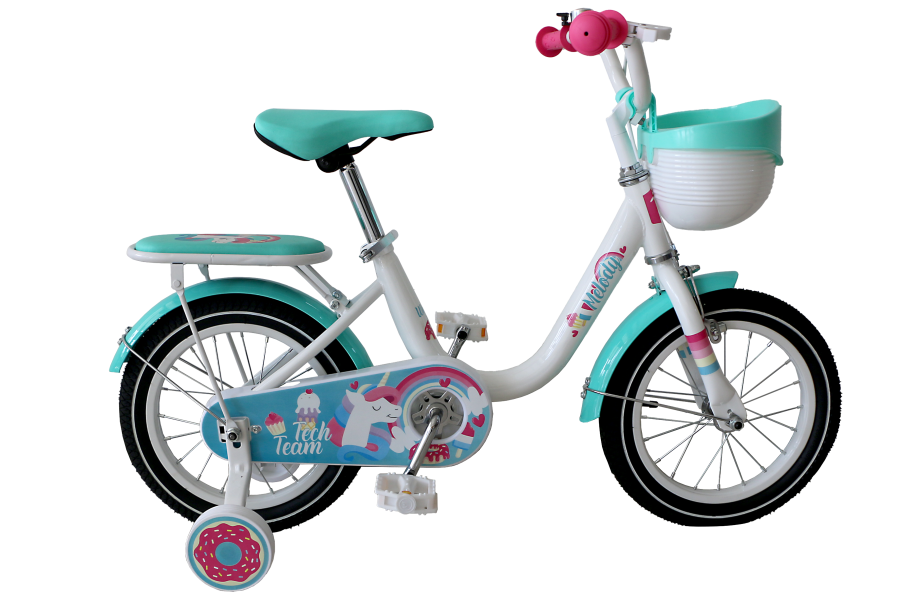 Велосипед TECH TEAM Melody 16 (16" 1 ск.) изумрудный (NN012351)