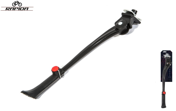 Подножка 20"-29" алюминиевая телескопическая, центральное крепление, RP-022-15B, RAPIDA (черный, УТ00030395)