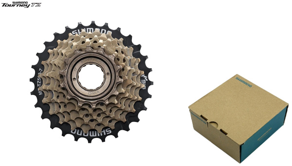 Трещотка SHIMANO 7 ск., MF-TZ500-7, 14-28T, инд. упак. (EMFTZ5007428)