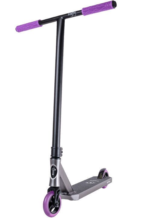 Самокат трюковый Tech Team Ragtag grey/purple (1/4, NN007636)