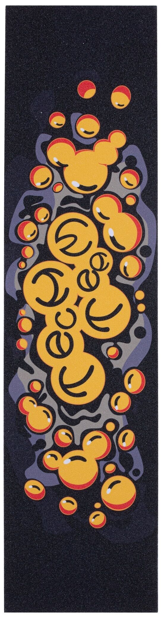 Шкурка (наклейка на деку) для самоката (скейтборда), универсальная, 153х610 мм, Eyes (NN013069)