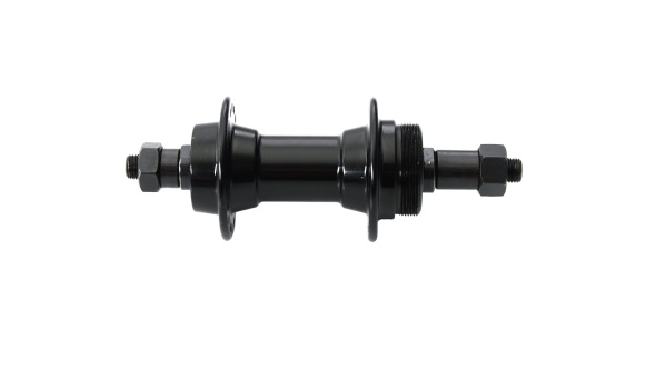 Втулка задняя алюминиевая, под трещотку, V-Brake, 3/8" (гайка), 32 отв., ось 3/8''х130x170 мм, WZ-A201R (черный, 1RHAAB100651)