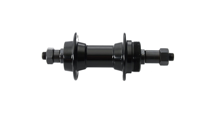 Втулка задняя алюминиевая, под трещотку, V-Brake, 3/8" (гайка), 32 отв., ось 3/8''х130x170 мм, WZ-A201R (черный, 1RHAAB100651)