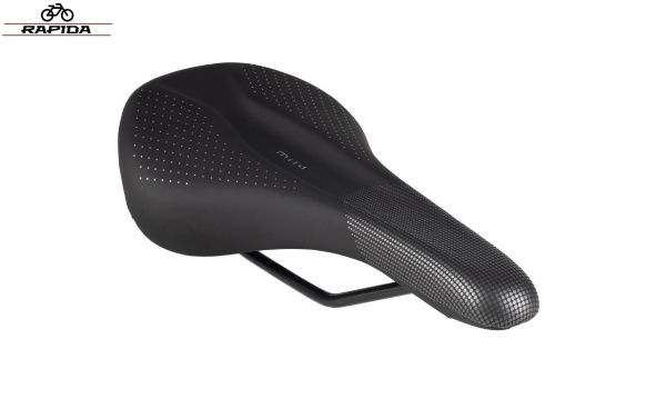 Седло актив MTB-68301 MILD, 268x143 мм, MTB/Sport Series, RAPIDA Galaxy, Black (УТ00032217)