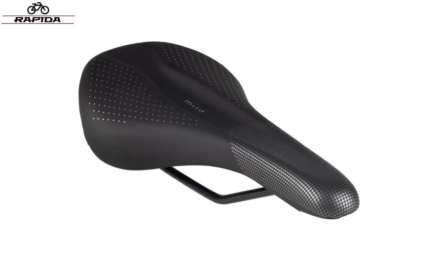 Седло актив MTB-68301 MILD, 268x143 мм, MTB/Sport Series, RAPIDA Galaxy, Black (УТ00032217)