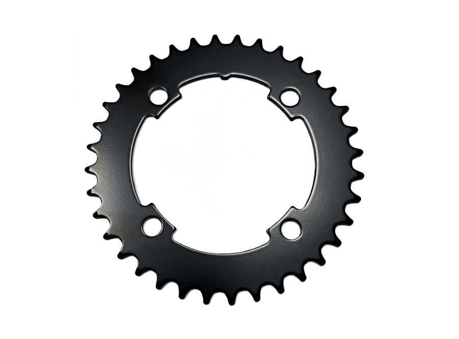 Звезда передняя ведущая, Round, 104BCD, 1/2''x1/8'', Steel, 36T, Black (УТ00032722)