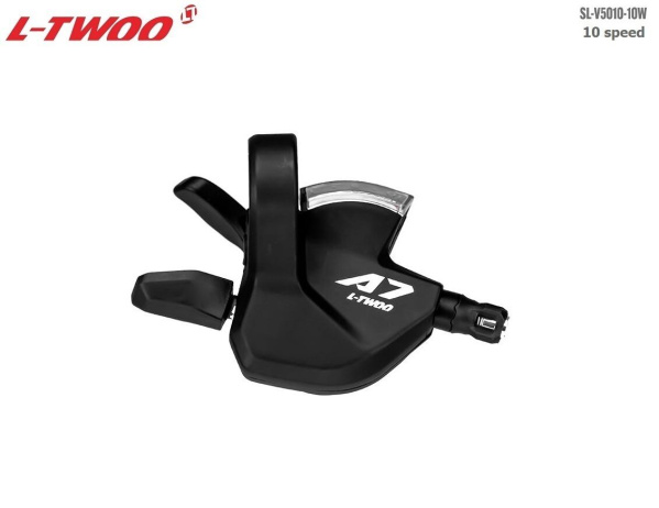 Рукоятка переключения передач правая L-TWOO, манетка/шифтер, 10 скор., SL-V5010-10, A-7