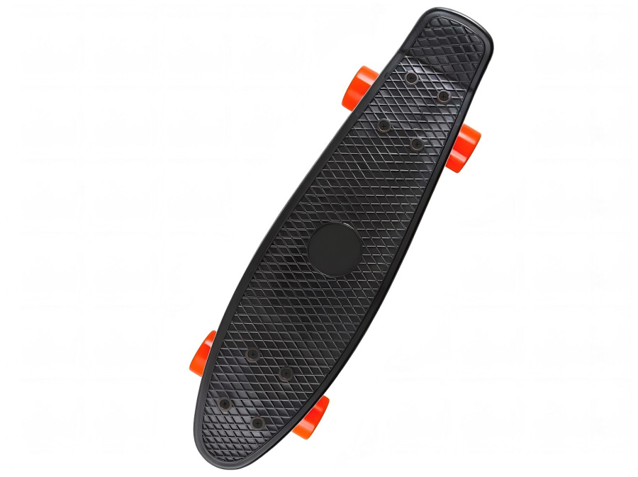 Скейтборд (пенниборд) PNB Sidney 22", ABEC-7, колеса PU 60x45, PNB-05 (черный/красный) УТ00021569