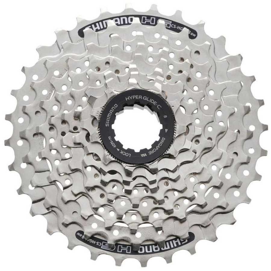 Кассета, SHIMANO 8 ск. CS-HG41, ALIVIO, 11-32T (ACSHG418132)