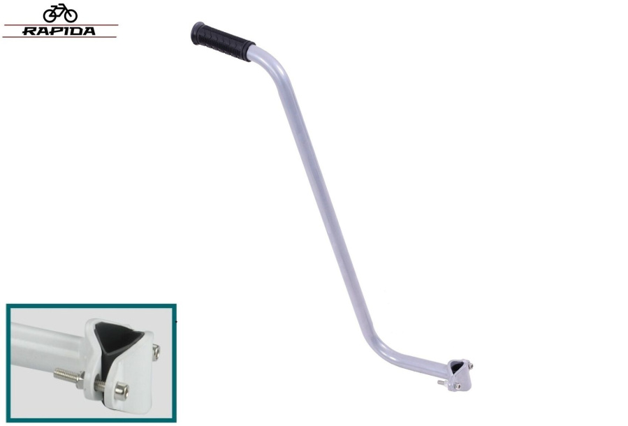 Родительская ручка для велосипеда 12"-18", RAPIDA, H-L13A, белый