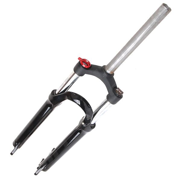 Вилка 27,5" амортизационная RST-FRK-27,5, шток: 1-1/8" (28,6), DISK Brake, ход 100 мм, Lock Out, регулировка отскока, Black (FW3192667-2)