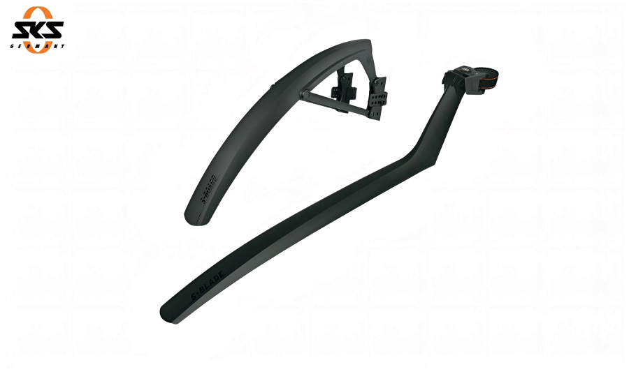 SKS Комплект крыльев 28" "S-BLADE 28" и S-BOARD" быстросъемные, до 38 мм, черные (SKS_11512)
