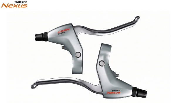 Рукоятки тормоза алюминиевые, комплект 2 шт. (правая+левая), SHIMANO Nexus, C-6000 (ABLC6000RL2)