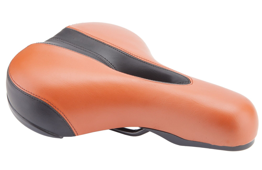 Седло актив HF-AZ-5544, 275х175 мм, MTB Series (коричневый/черный, УТ00024458)