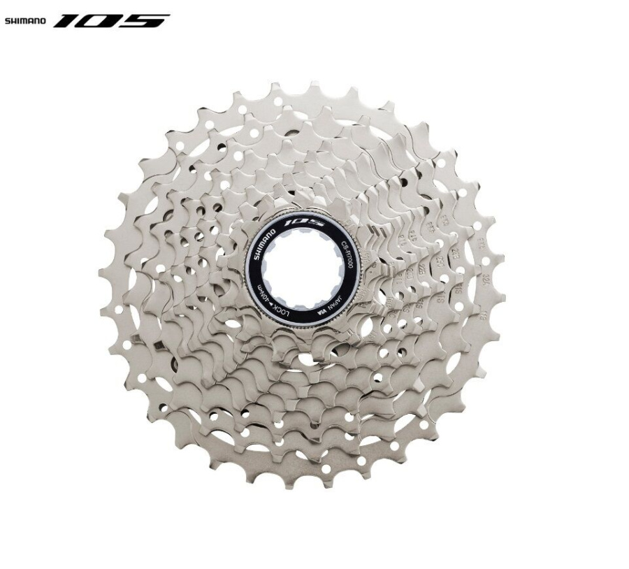 Кассета SHIMANO, 11 ск, CS-R7000, 105, 11-32T, HG-EV (KCSR700011132)