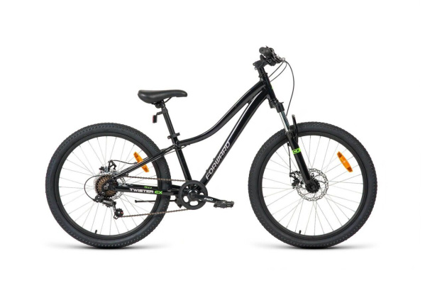 Велосипед FORWARD TWISTER CX 24 (24" 7 ск. рост. 12") 2026, синий, SPRT26F0088