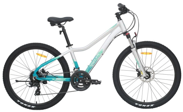 Велосипед TECH TEAM Delta 26 disc (26" 16 ск. рост 14") серебряный (NN012629)