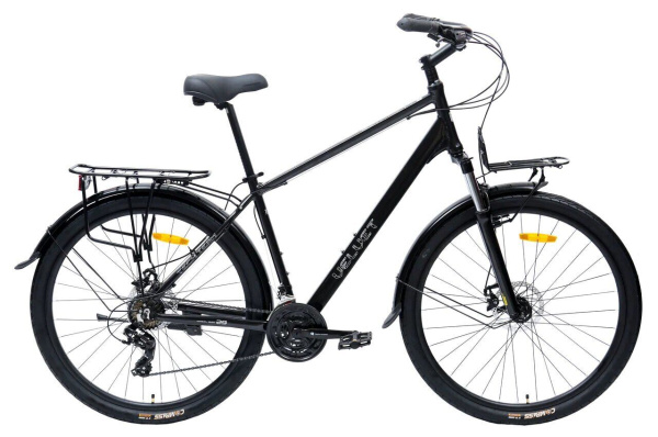 Велосипед TECH TEAM VELVET 29 disc (29" 21 ск. рост 19") ALU, черный (NN013687)