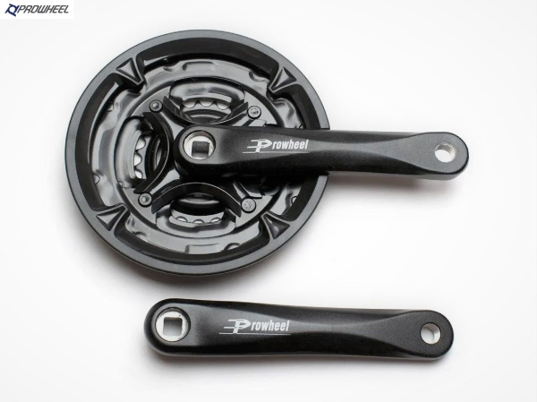 Комплект шатунов (система) PROWHEEL, алюминиевые шатуны 170 мм, SQR, 9/16, 42х32х22T, MA-AC49 170 (черный, NN009959)