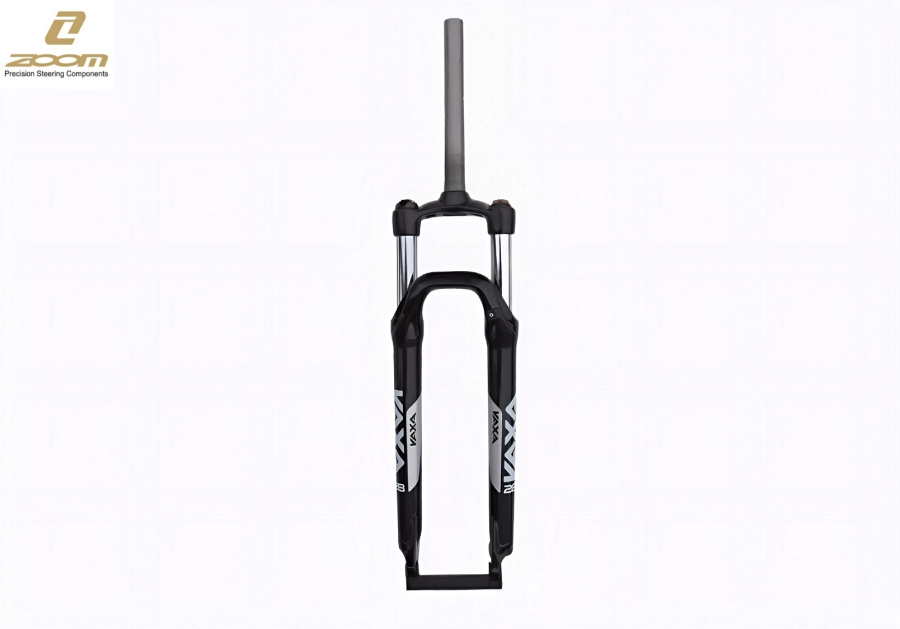 Вилка 26" амортизационная ZOOM, MTB 525 AMS-HLO, 1-1/8"(28,6), ALU, безрезьбовая, DISK Brake/V-Brake, с регулировкой преднагрузки, ход 100 мм, с функцией гидравлической блокировки HLO (Lock out), ZOOM, Black (УТ00032919)