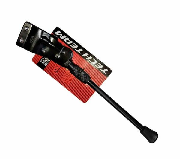 Подножка 24"-28" алюминиевая, регулируемая, боковая, крепление на нижнее перо (черный, HS-Z006)