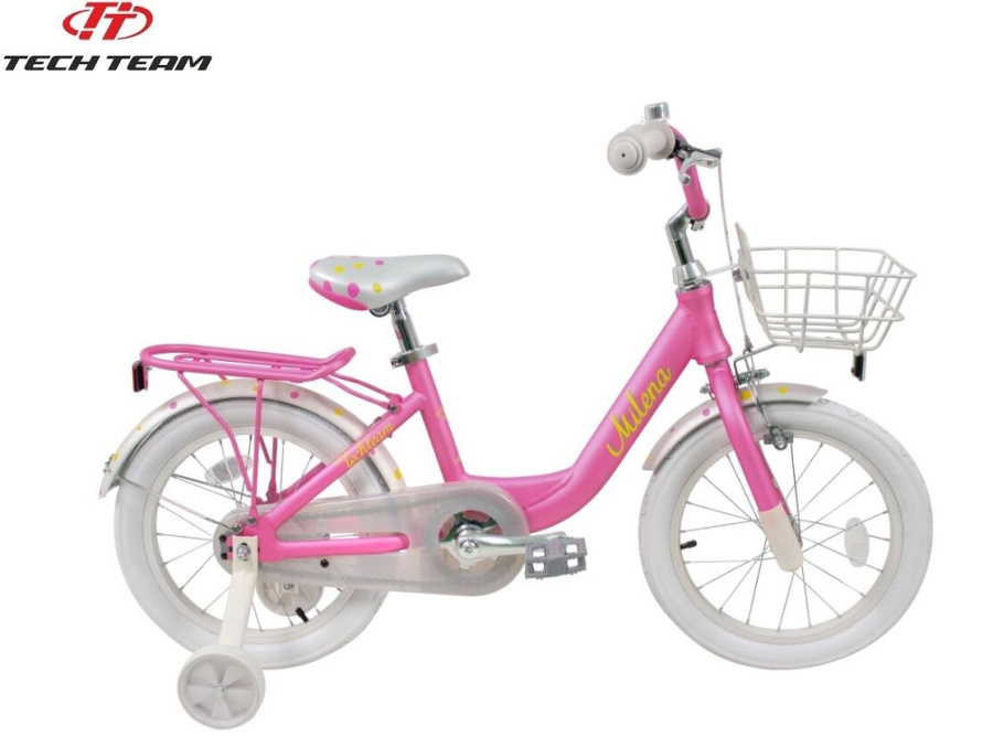 Велосипед TECH TEAM MILENA 20", ALU (20" 1 ск.), темно-розовый (NN003962)