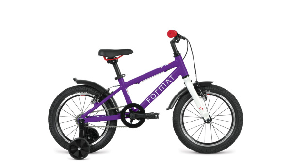 Велосипед FORMAT Kids 16 (16" 1 ск.) 2022, фиолетовый, RBK22FM16528