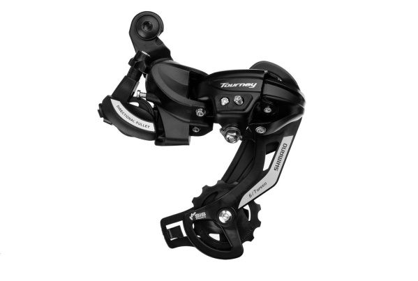 Переключатель задний SHIMANO TOURNEY RD-TY500, 7/8 ск., крепление (на болт) под петух (ARDTY500D)