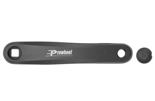 Шатун левый длина 175 мм под квадрат, 9/16", алюминиевый, C00Q-175, PROWHEEL (черный, УТ00024457)