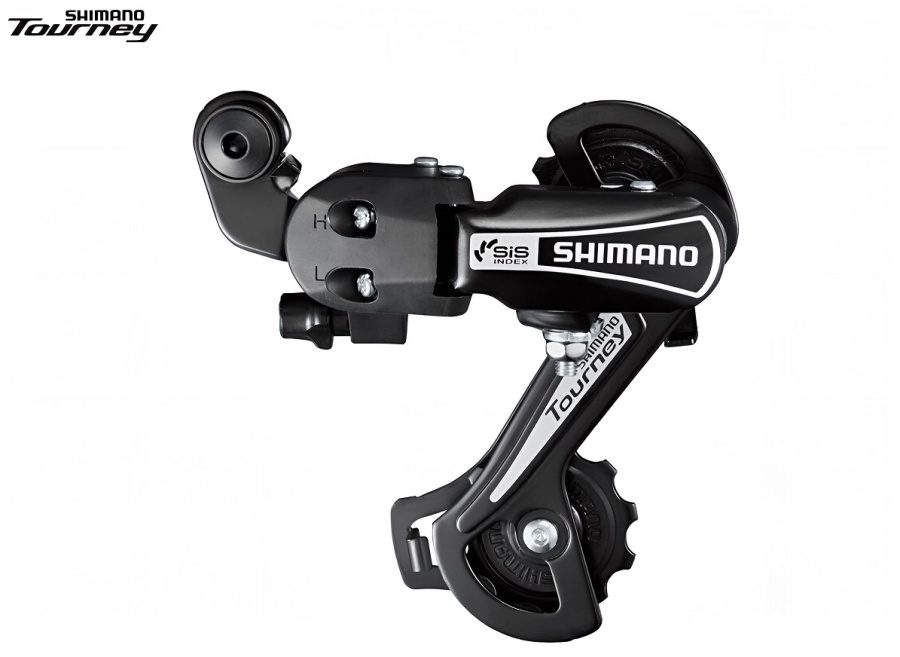 Переключатель задний SHIMANO TOURNEY RD-TY21B, 6/7 скор., под петух, (длинная лапка) GS, 34T (черный, ARDTY21BGSDL)