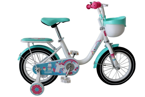 Велосипед TECH TEAM Melody 16 (16" 1 ск.) изумрудный (NN012351)