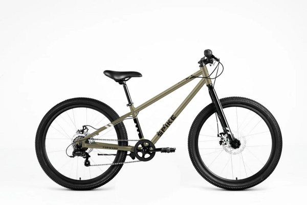Велосипед FORWARD SPIKE CX 24 (24" 7 ск. рост. 12") 2026, серо-коричневый, SPRT26F0073