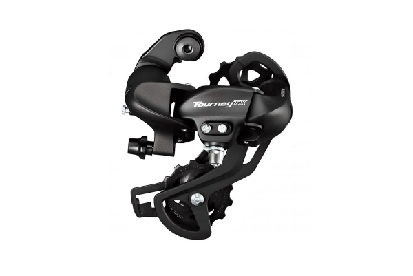Переключатель задний SHIMANO TOURNEY RD-TX800, 7/8 ск., крепление (на болт) под петух (черный, ARDTX800SGSL)