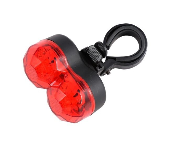 Фонарь задний, JY-600T, 2 LED, 3 режима работы, блистер (JY-600T)
