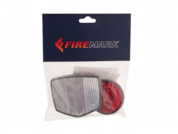 Отражатели (катафоты), комплект (передний+задний), FIREMARK, блистер (ALSH32200041)