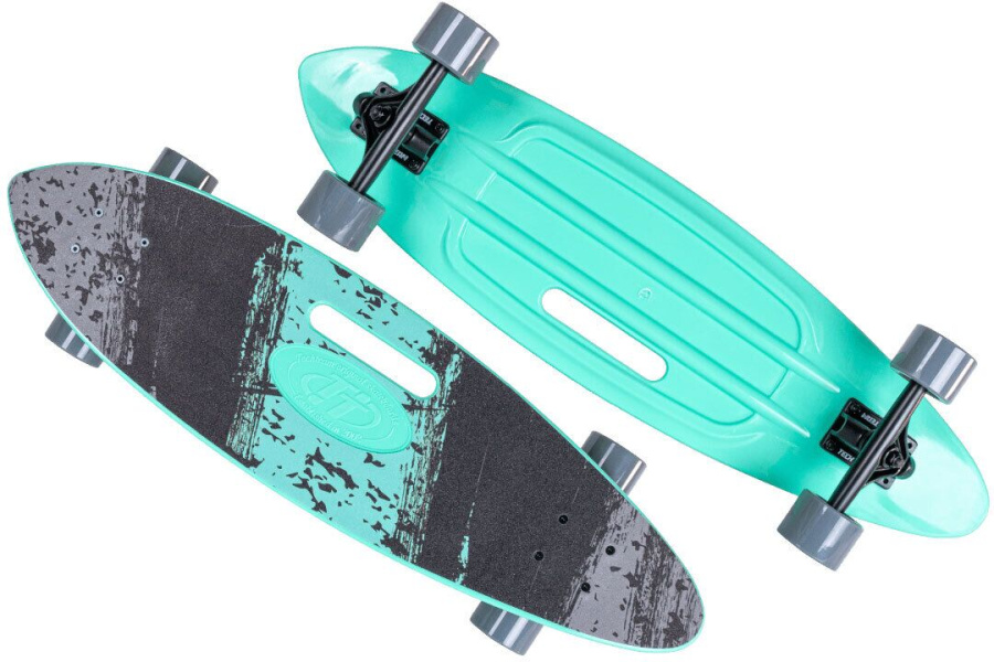Скейтборд Fishboard 31 sea blue пластиковый (NN004182)